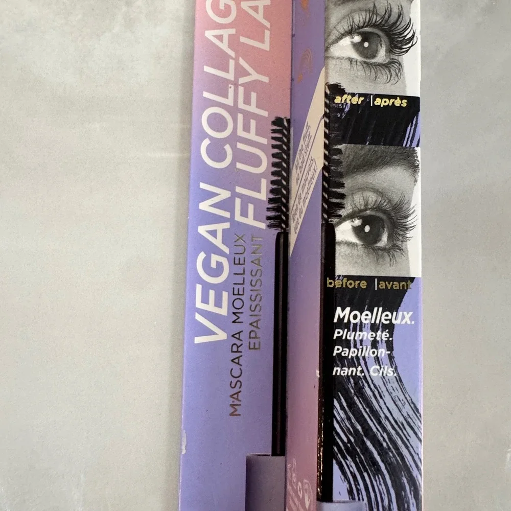 Pacifica Vegan Collagen Fluffy Lash‎ Mascara Feathery Fluttery Lashes 7g/.24 oz